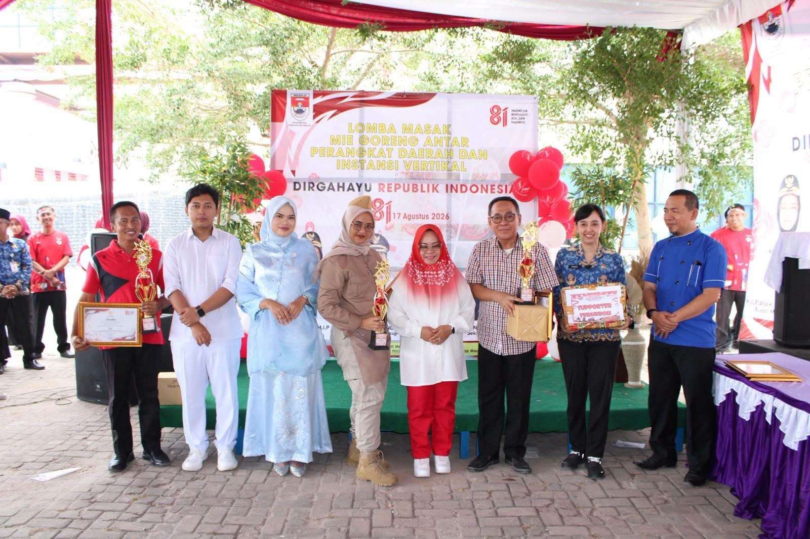 Lomba Memasak Mie Goreng Dalam Rangka memeriahkan Hut ke 81 RI