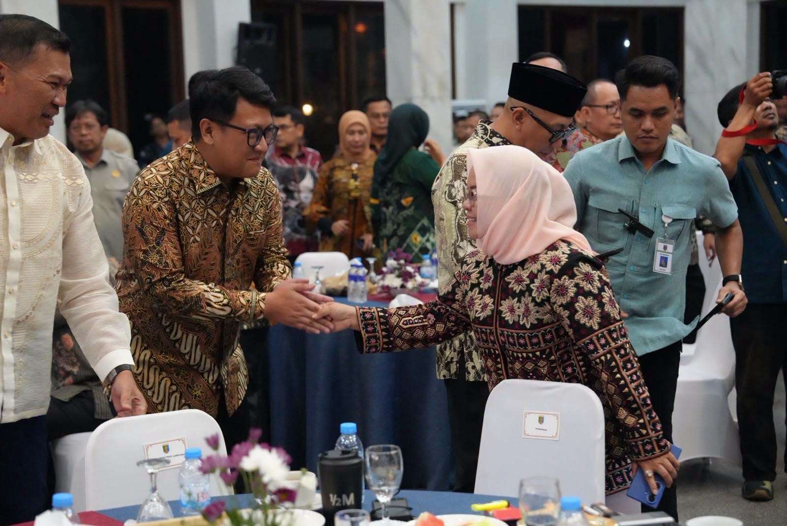 Bupati Mesuji Menghadiri acara Pisah Sambut Kepala Kejaksaan Tinggi Lampung