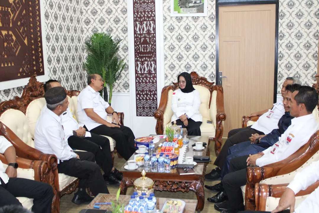 Kunjungan Kerja Kakanwil BPN Provinsi Lampung dan Audiensi Badan Bank Tanah