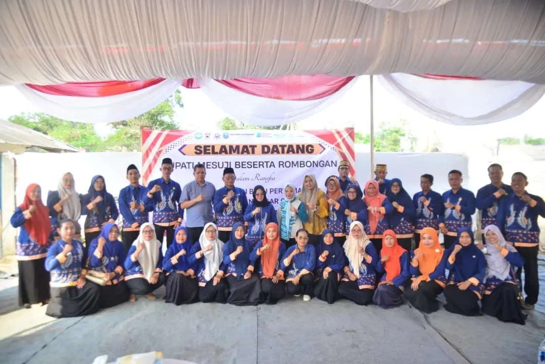Peletakan Batu Pertama Pembangunan Pagar, Gapura dan Gerbang SDN 5 Simpang Pematang