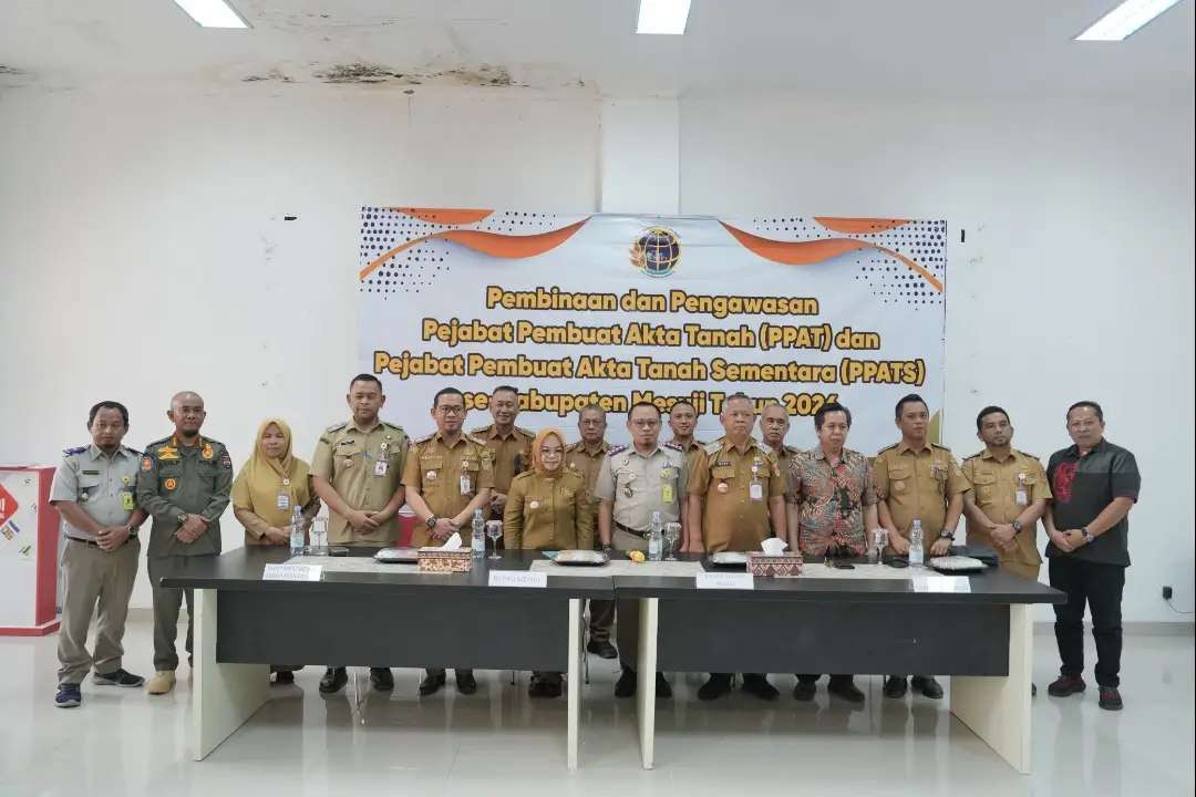 Pembinaan dan Pengawasan Pejabat Pembuat Akta Tanah (PPAT) dan Pejabat Pembuat Akta Tanah Sementara (PPATS) Se-Kabupaten Mesuji